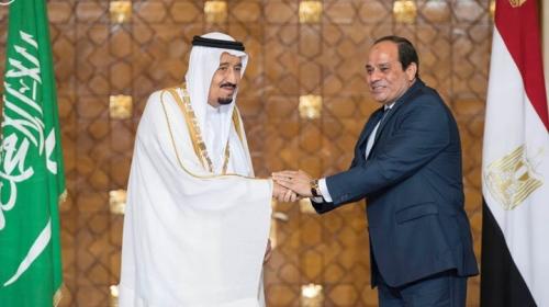 عبد الفتاح السيسي والملك سلمان بن عبد العزيز
