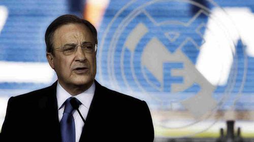 رئيس نادي ريال مدريد فلورينتينو بيريز