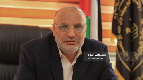 يوسف الحساينة عضو المكتب السياسى لحركة الجهاد الاسلامي فى فلسطين  ‫(34669057)‬ ‫‬.JPG