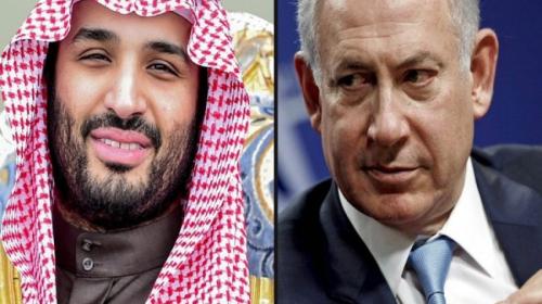 نتنياهو و ملك السعودية
