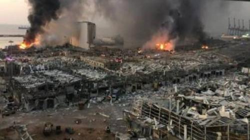 انفجار نترات الامونيوم