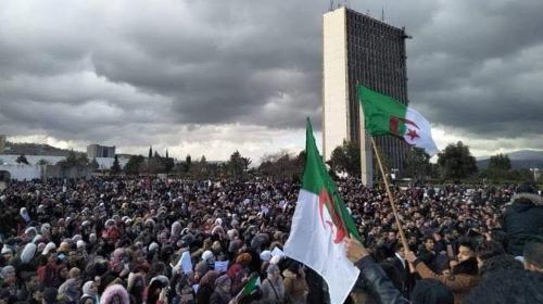 مظاهرات في الجزائر