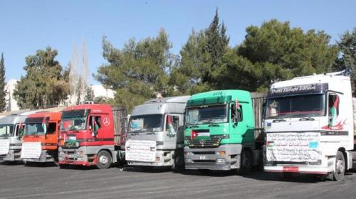 مساعدات اردنية