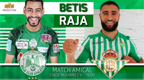 مشاهدة مباراة الرجاء الرياضي وريال بيتيس بث مباشر