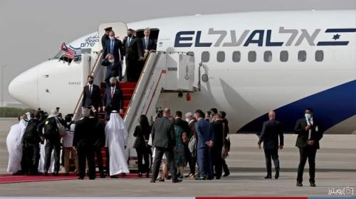 طائرة اسرائيلية في الامارات