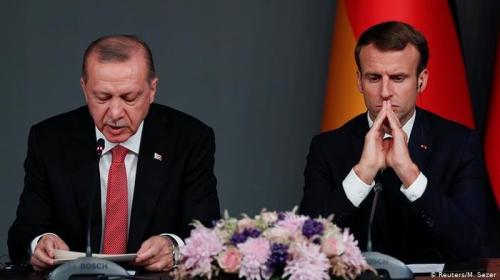 اردوغان ماكرون