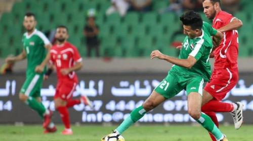 مباراة فلسطين و العراق