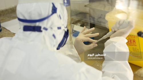 فحص كورونا بغزة  (16).JPG
