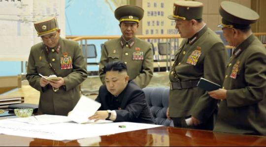 زعيم كوريا الشمالية - صورة من الأرشيف 