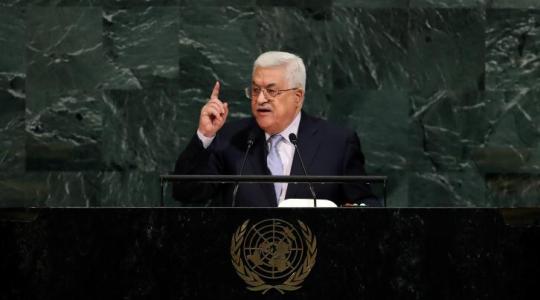 الرئيس محمود عباس في الجمعية العامة للأمم المتحدة
