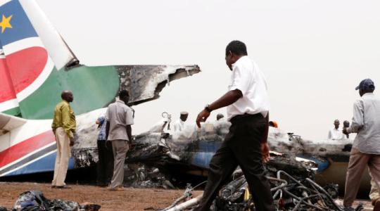 عشرات القتلى اثر تحطم طائرة عسكرية في الكونغو الديموقراطية