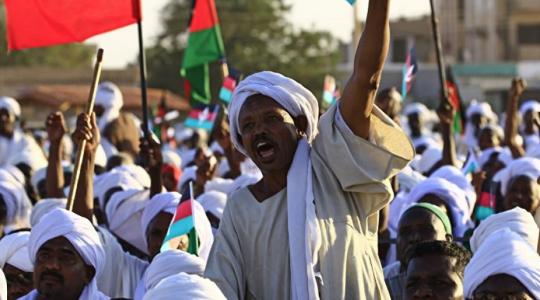 تظاهرة في السودان