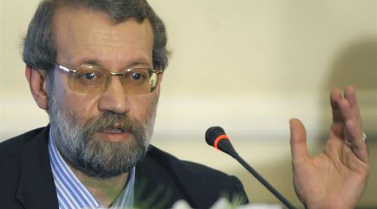  رئيس مجلس الشورى الإيراني علي لارجاني