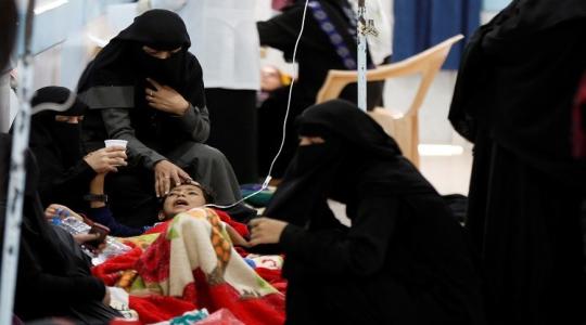 انتشار الكوليرا في اليمن