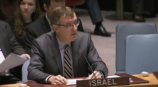 مندوب إسرائيل لدى الأمم المتحدة داني دانون