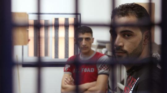 معتقل فلسطيني في سجن إسرائيلي-أرشيف