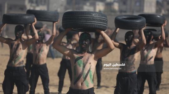 داخلية غزة تُجري دورة تدريبية عسكرية لأكثر من 1000 مستجد (17).JPG