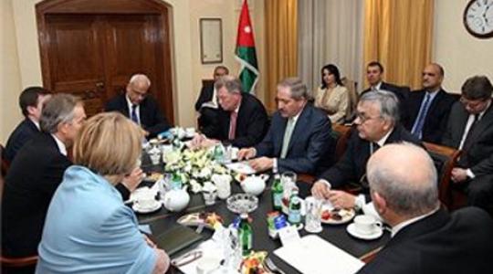 لقاء عمان بين الفلسطينيين والإسرائيليين