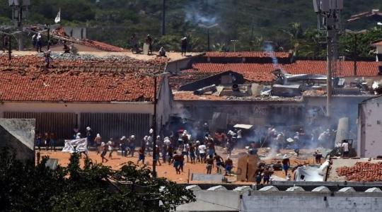 احداث شغب داخل سجن في البرازيل