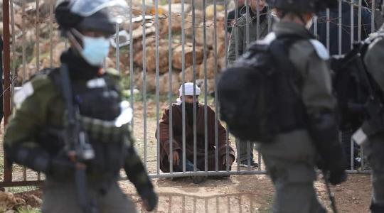 الاحتلال يعتقل 5 شبان من مخيم جنين وتقتادهم لجهة غير معلومة