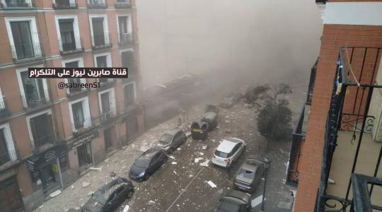 قتيلان بانفجار كبير وسط العاصمة الاسبانية مدريد