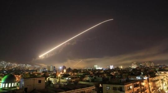 طائرات الاحتلال الاسرائيلي تشن غارات جوية على دمشق
