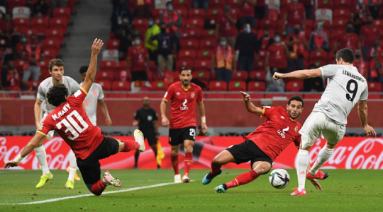 مباراة الاهلي المصري وبايرن ميونخ
