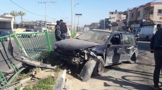 المرور بغزة: وفاة و6 إصابات بـ 5 حوادث سير خلال الـ 24 ساعة الماضية