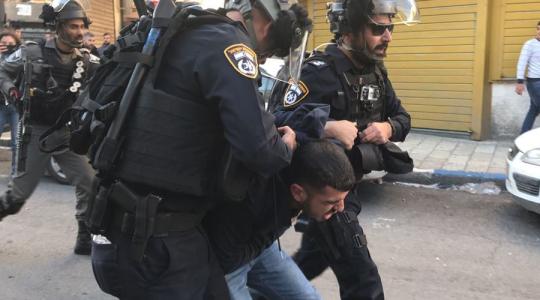قوات الاحتلال تعتقل شابًا في مدينة القدس المحتلة