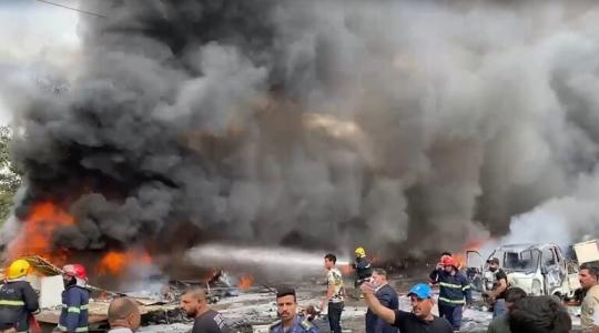 فيديو: قتيل واصابات في انفجار شرق العاصمة العراقية بغداد