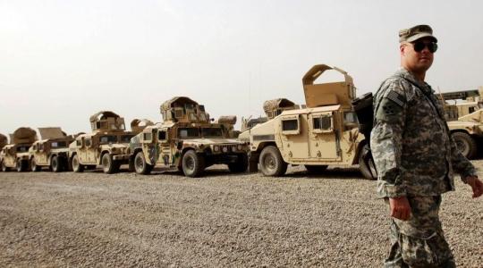 استهداف قاعدة عسكرية أمريكية في بغداد