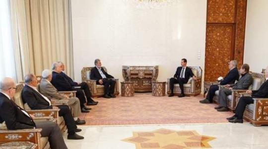 خلال استقبال الرئيس الأسد .jpg