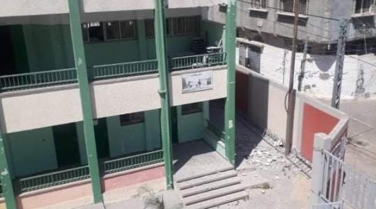 تضرر مدارس جراء العدوان على غزة