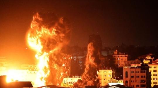 القصف الاسرائيلي قصف العدوان