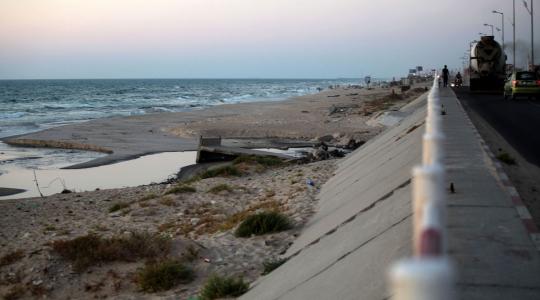 سلطة البيئة بغزة توضح مسألة تلوث شواطئ بحر غزة  