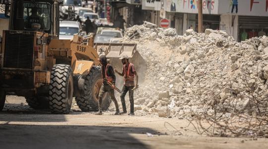 أشغال غزة تحذر من استخدام الحديد المستخرج من المبان المهدمة