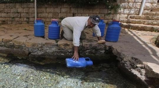 ازمة مياه في لبنان.