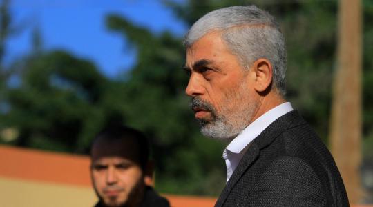 رئيس المكتب السياسي لحركة حماس في قطاع غزة، يحيى السنوار