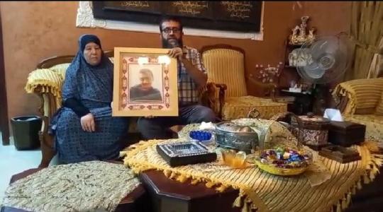 الشيخ عدنان يزور والدة القائد الشهيد وائل عساف
