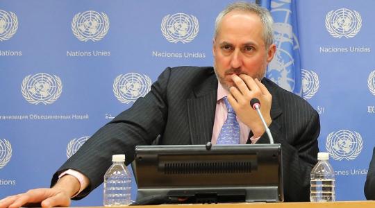 المتحدث الرسمي باسم الأمين العام للأمم المتحدة، ستيفان دوجاريك.jpg