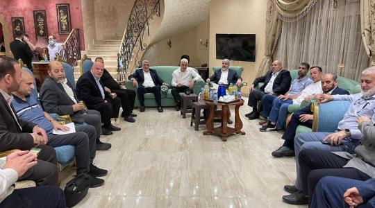 المكتب السياسي لحركة حماس يصل القاهرة