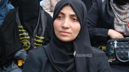 آمنة حميد نائب مسؤولة الإطار النسوي لحركة الجهاد الإسلامي في فلسطين