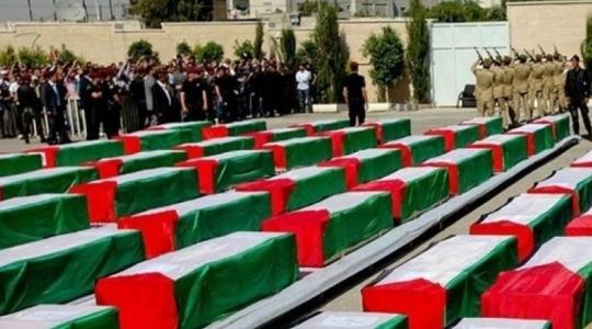 جثامين شهداء فلسطين