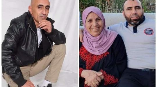 والدة الأسيرين باجس وقصى حمدية"