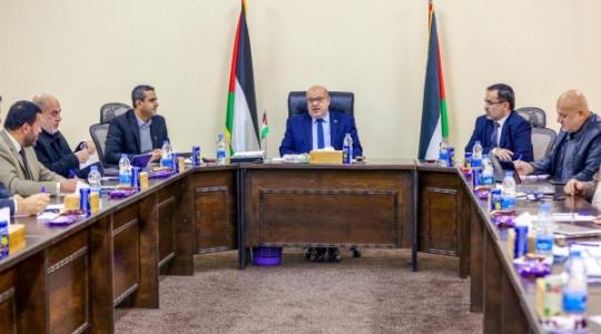 لجنة العمل الحكومي بغزة