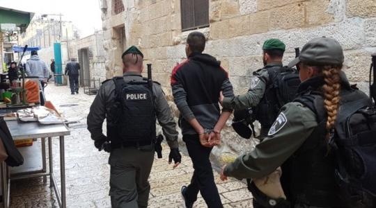 اعتقالات في القدس المحتلة.