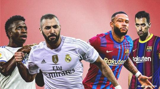 شاهد مباراة ريال مدريد وبرشلونة اليوم الأحد بث مباشر