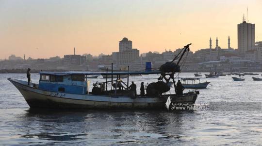 ميناء الصيادين في قطاع غزة