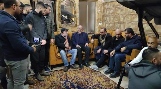 الشيخ بسام السعدي ومعه وفد من الحركة