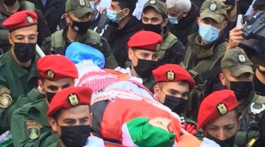 تشييع جثمان الشهيد الفتى محمد صلاح في بيت لحم فبراير 2022
